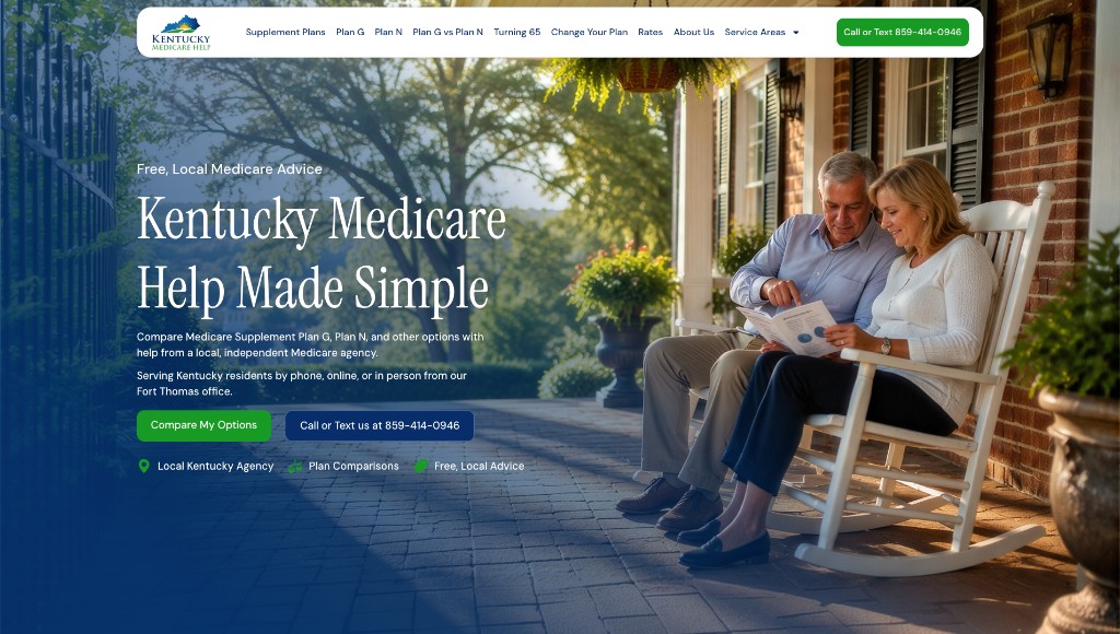 Kentucky Medicare Help website redesign
